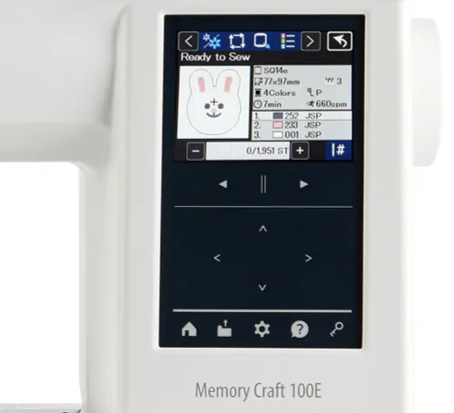Hafciarka JANOME MC100E