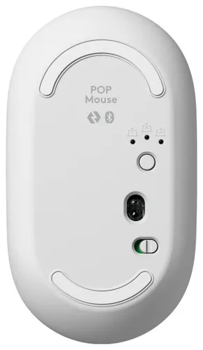 Myszka Logitech POP ICON Mouse bezprzewodowa biała