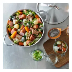 DE BUYER Alchimy 2,3 l - garnek niski ze stali nierdzewnej