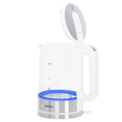Czajnik elektryczny bezprzewodowy szklany MESKO MS 1301W 1,7 l
