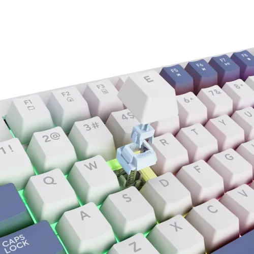 Klawiatura mechaniczna Trust GXT 872 Xyra TKL Biały