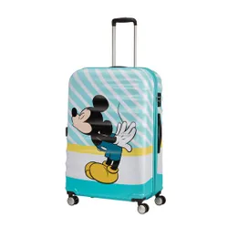 Bavul büyük American Tourister Wavebreaker Disney-Mickey blue kiss