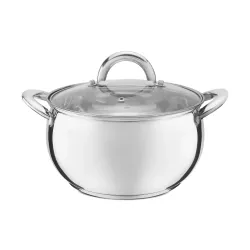 Garnek ze stali nierdzewnej z pokrywką TADAR MARTYNIKA 2,6 l