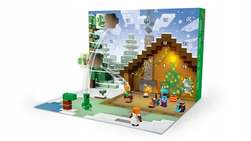 Конструктор пластиковый LEGO Minecraft 21280 Адвент-календарь 2025