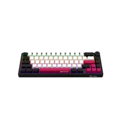 Klawiatura mechaniczna Lorgar KBP70MW Toxic Purple Czarno-czerwony
