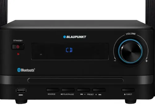 Wieża Blaupunkt MS14BT 15W Bluetooth Radio FM Czarny