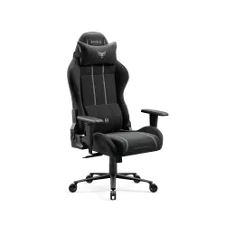 Fotel Diablo Chairs X-One 2.0 Normal Size Black Moss Gamingowy do 150kg Tkanina Czarny