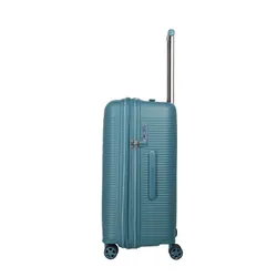 Чемодан средний удлиненный Travelite Roomer Trunk - aqua