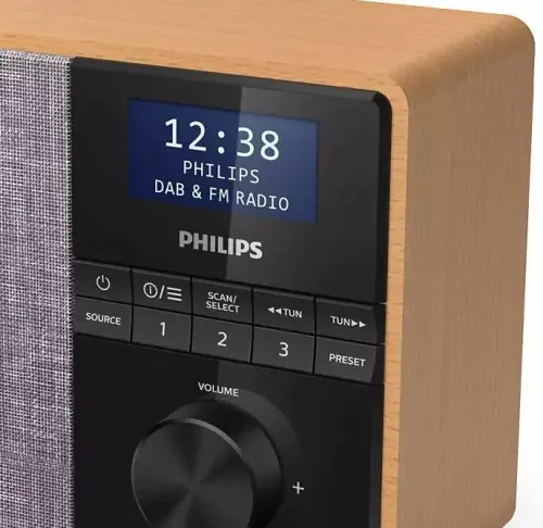 Radioodbiornik Philips TAR5505/10 Radio FM DAB+ Bluetooth Beżowy