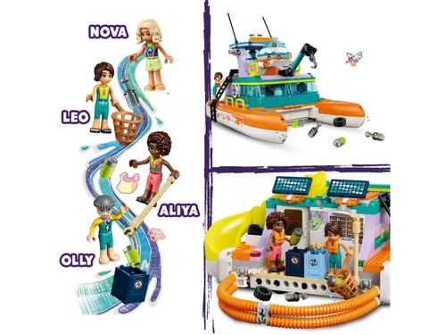 LEGO Friends 41734 Morska łódź ratunkowa