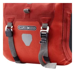 Torba na kierownicę Ortlieb Handlebar Pack Plus ciemnoczerwona