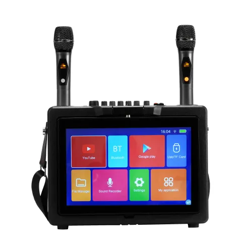 Power Audio Musicmate MM-SC900 PartyStar 250W Mikrofon Karaoke Bluetooth Czarny