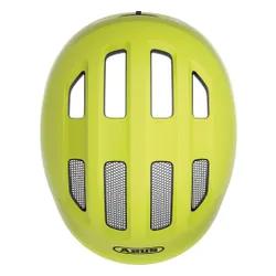Kask rowerowy ABUS Smiley 3.0 LED Shiny Żółty dla Dzieci (rozmiar M)
