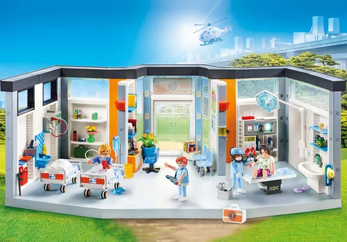 Donanımlı Playmobil Hastanesi (70191)