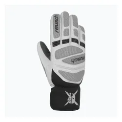 Rękawice narciarskie męskie Reusch Worldcup Warrior DG white/glacier