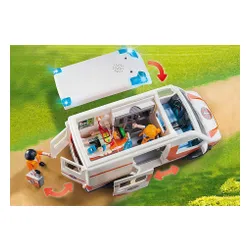 Playmobil ışık ve sesle ambulans (70049)