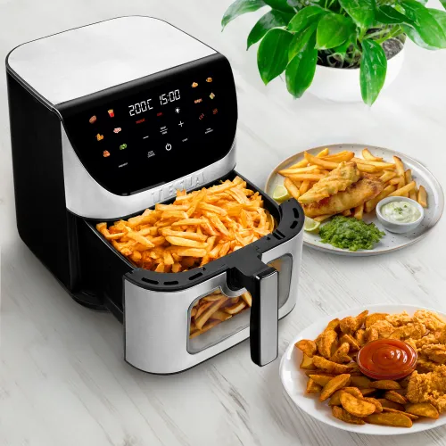 Air fryer Tesla AirCook Q70 XXL WiFi Pro 1700W 9l Aplikcja mobilna