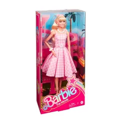 Mattel Lalka filmowa Barbie Margot Robbie jako Barbie w różowej sukience