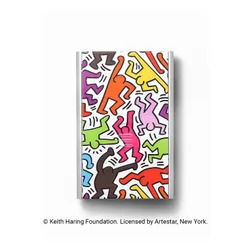 Алюминиевый футляр для карт Tail Design Slider - цвет Keith Haring