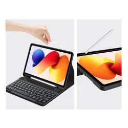 Etui na Xiaomi Poco Pad M1/Redmi Pad 2 Pro 12.2 TECH-PROTECT SC Pen Czarny + Klawiatura