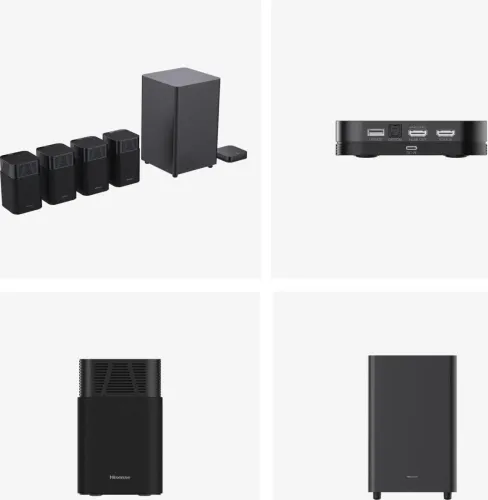 Soundbar Hisense HT SATURN 4.1.2 Bluetooth Dolby Atmos DTS X