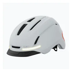 Kask rowerowy Giro Ethos Integrated MIPS LED matte chalk