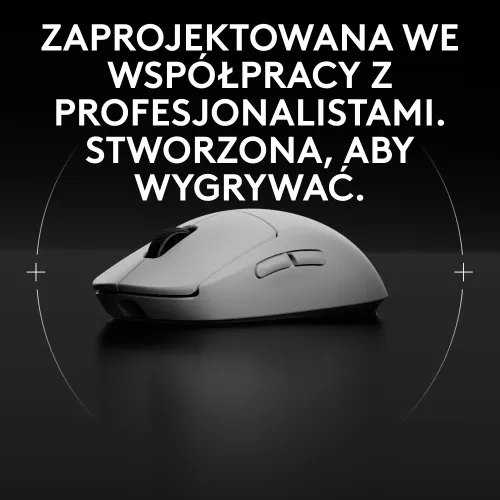 Myszka gamingowa Logitech G Pro 2 Lightspeed Biały