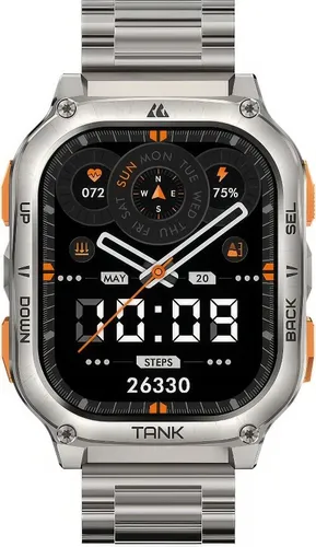 Smartwatch KOSPET Tank M3 Ultra Special Edition Srebrny