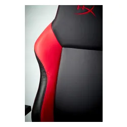 Fotel HyperX RUBY Gamingowy do 150kg Skóra ECO Czarno-czerwony