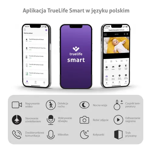 Kamera TrueLife NannyCam S3 Smart