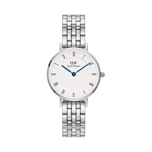 Daniel Wellington Petite Roman Numerals 5-Link Watch DW00100685 Silver