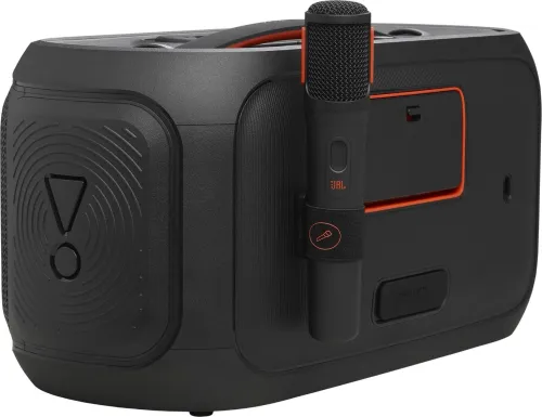 Power Audio JBL PartyBox On-The-GO 2 100W Bluetooth Mikrofon Karaoke Czarny