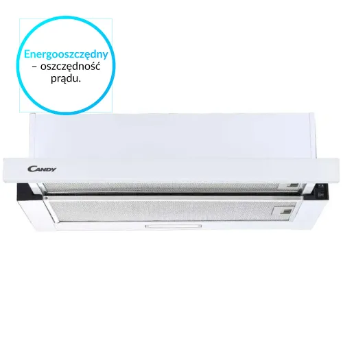 Okap Candy CBT625/2W/1 Biały