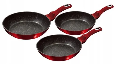 Zestaw patelni BERLINGER HAUS BH/1288N (3 elementy)