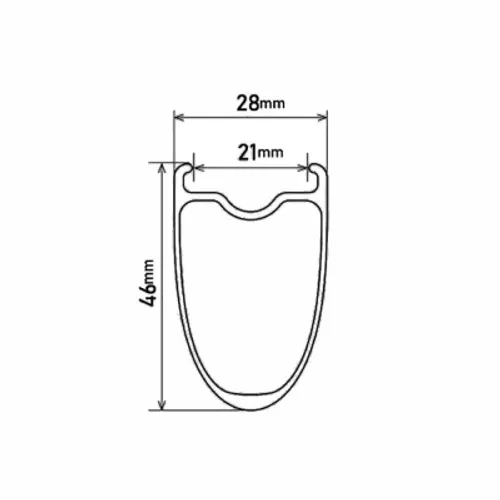 Koło tylne Shimano 105 RS710 46 mm TLR