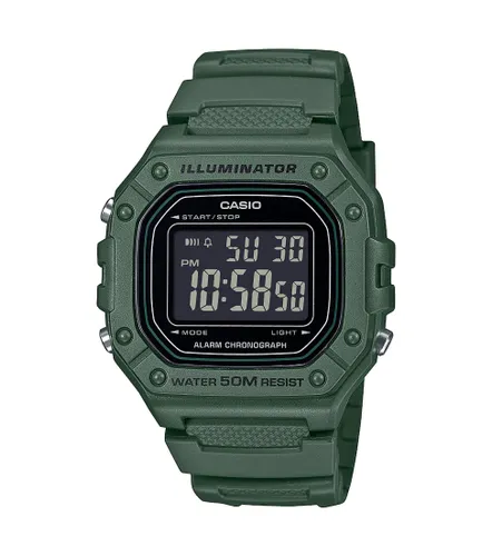 Zegarek Sportowy CASIO Sport W-218H-3BVEF Zielony