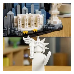LEGO Architecture 21066 Nowy Jork Wielkie Jabłko, zestaw klocków 18+