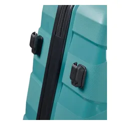 Walizka średnia na 4 kółkach American Tourister Air Move - teal