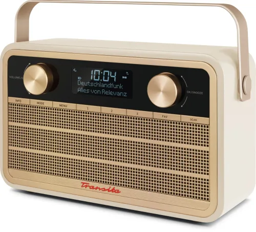 Radioodbiornik TechniSat Transita 120 Radio FM DAB Beżowy