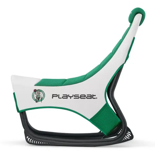 Fotel Playseat Champ NBA-Boston Celtics Gamingowy do 122kg Tkanina Biało-zielony