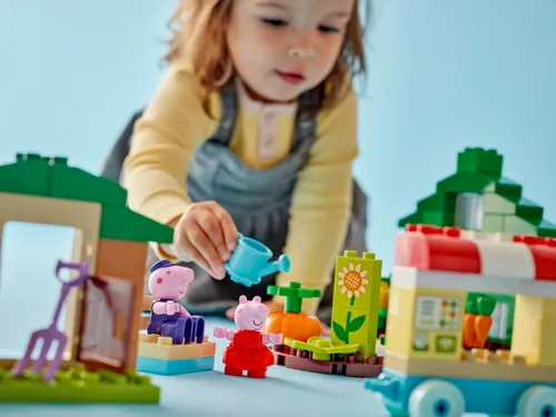 LEGO Świnka Peppa 10461 Ogród i szklarnia Dziadka Świnki