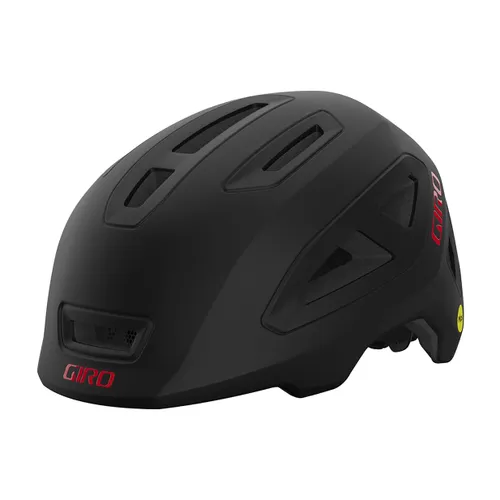 Kask rowerowy dziecięcy Giro Scamp II Jr matte black/red