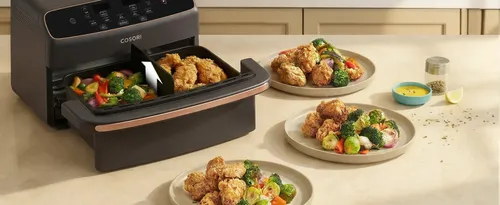 Air Fryer Frytkownica beztłuszczowa COSORI CAF-TF801-CEUR Dual Blaze TwinFry Compact 8.6l