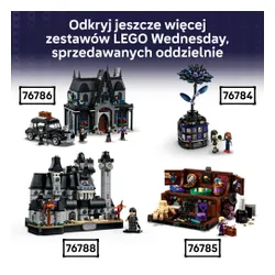 LEGO 76787 Wednesday Plecak Wednesday
