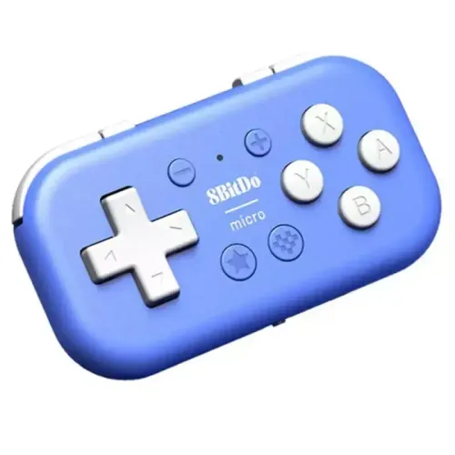 Pad 8BitDo Micro Bluetooth do Nintendo Switch Android Niebieski