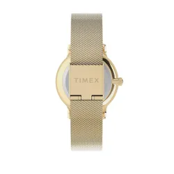 Timex Transcend TW2U86800 Altın / Beyaz Saatler