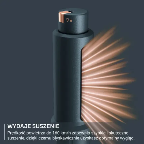 Suszarko-lokówka Rowenta Air Rotate UB9920 1300W Jonizacja Obrotowa Zimny nawiew Średnica szczotki 38mm 50mm 4 poziomy temperatury