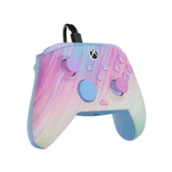 Pad Turtle Beach Rematch Advanced Cotton Candy do Xbox Przewodowy Różowo-niebieski
