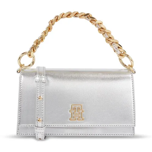 Tommy Hilfiger Th seara Crossover Bag Met AW0AW15927 argint metalic 0io