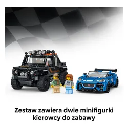 LEGO 77264 Speed Champions Jaguar Project 7 i Land Rover Defender